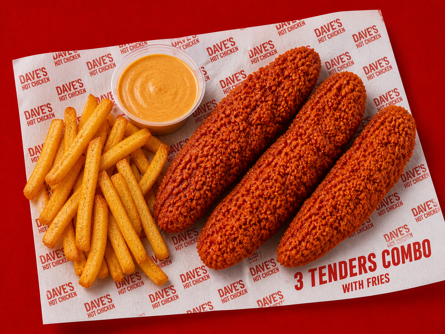 3 Tenders Combo (with fries)