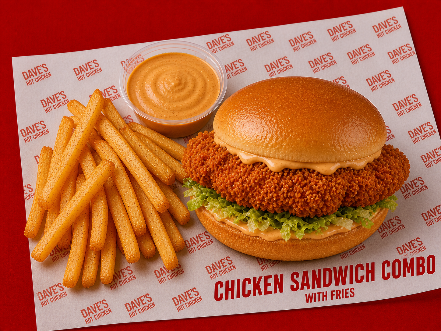 Chicken Sandwich Combo (with fries)
