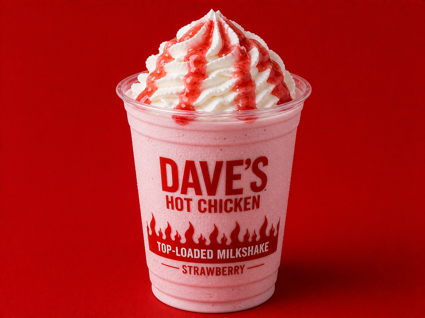 Strawberry Top-Loaded Milkshake