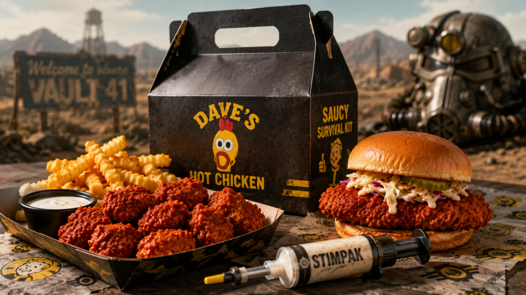 dave's hot chicken fallout meal